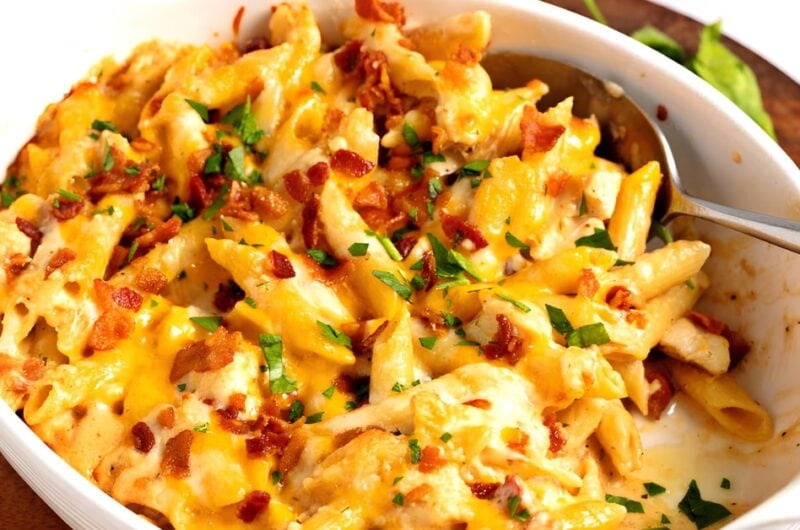 Chicken Bacon Ranch Casserole