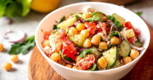 Mediterranean Chickpea Salad