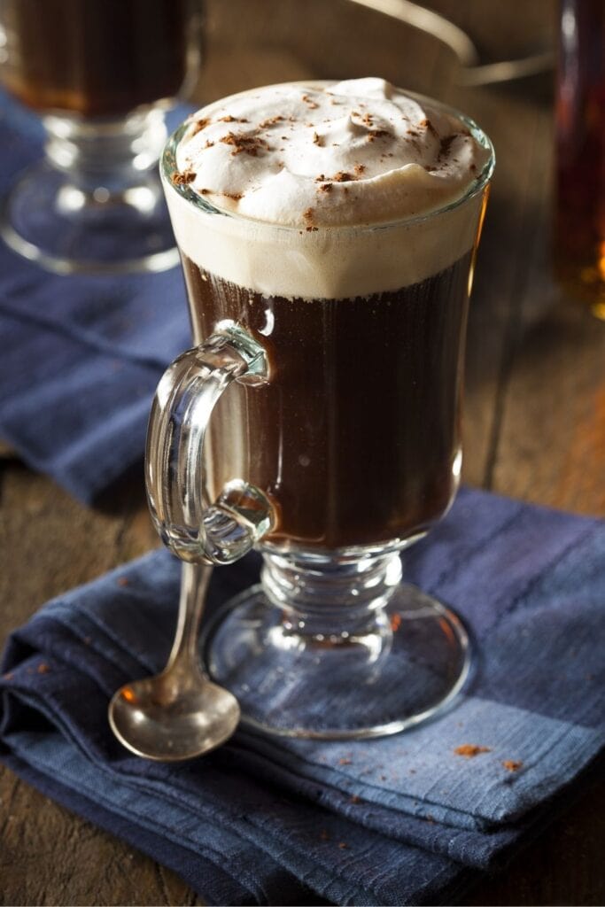 Cozy and Warming Irish Coffee