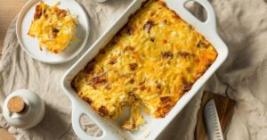 Homemade Amish Bacon Breakfast Casserole