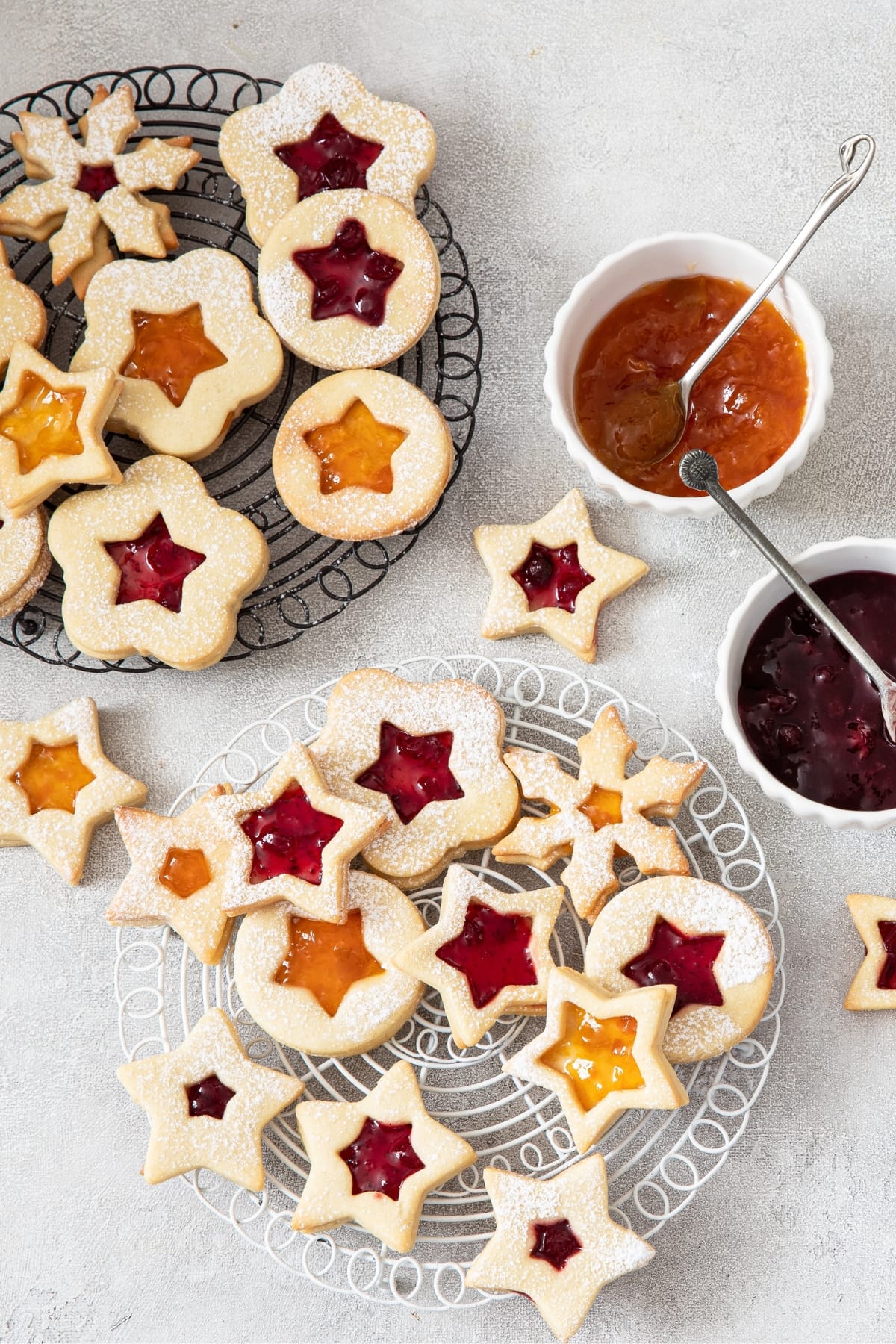 Homemade Linzer Christmas Cookies