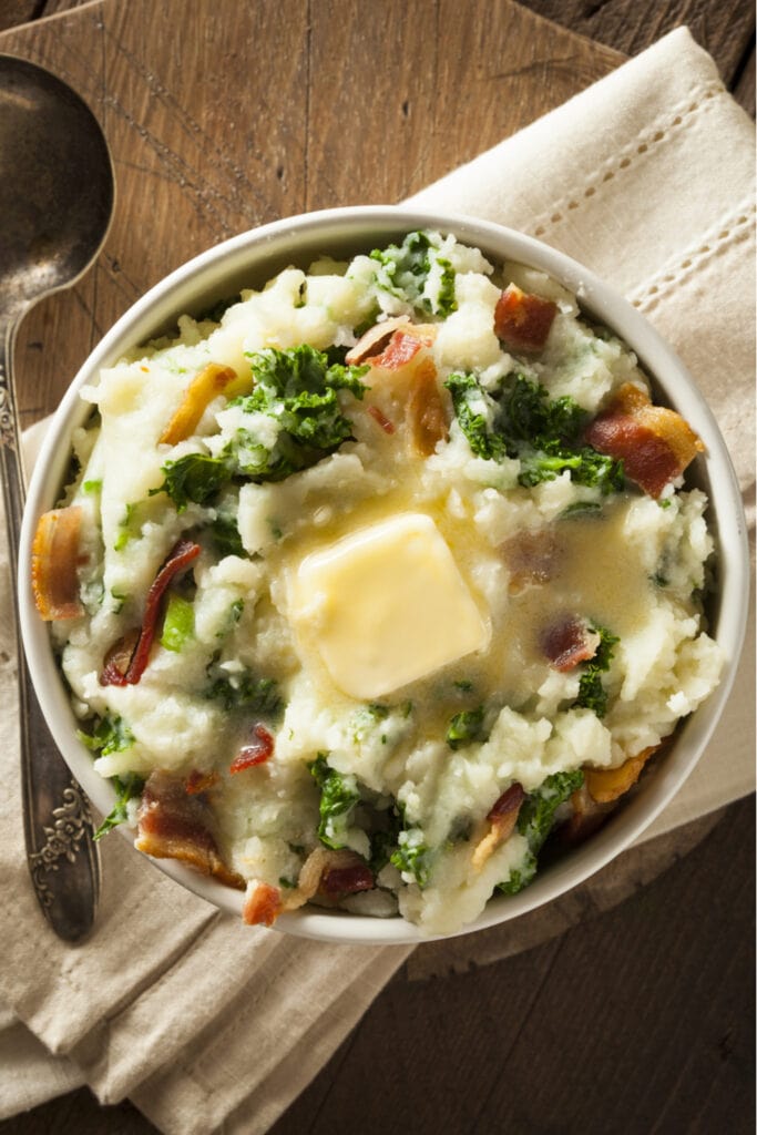 Irish Mashed Potato Colcannon