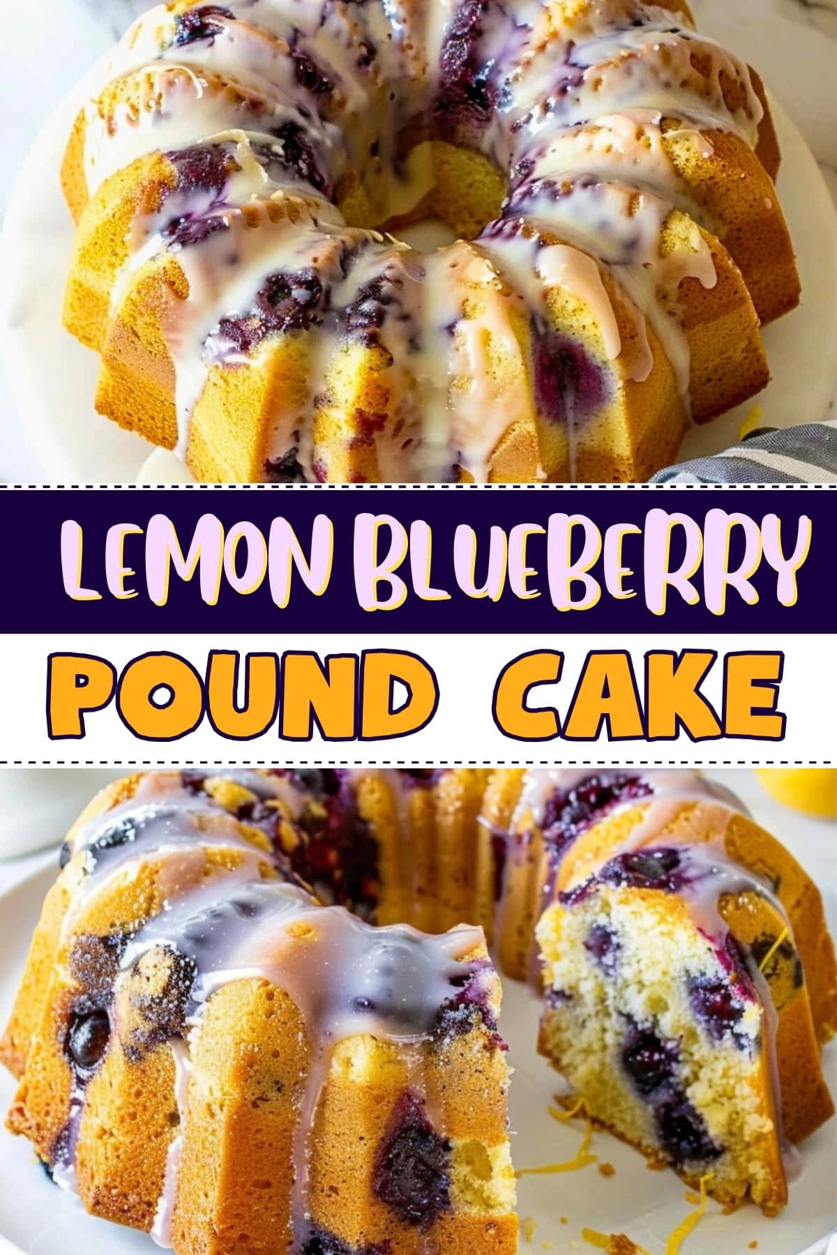 Lemon Blueberry Pound Cake