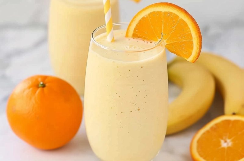 Easy Orange Creamsicle Smoothie