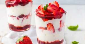 Sweet Homemade Strawberry Trifle