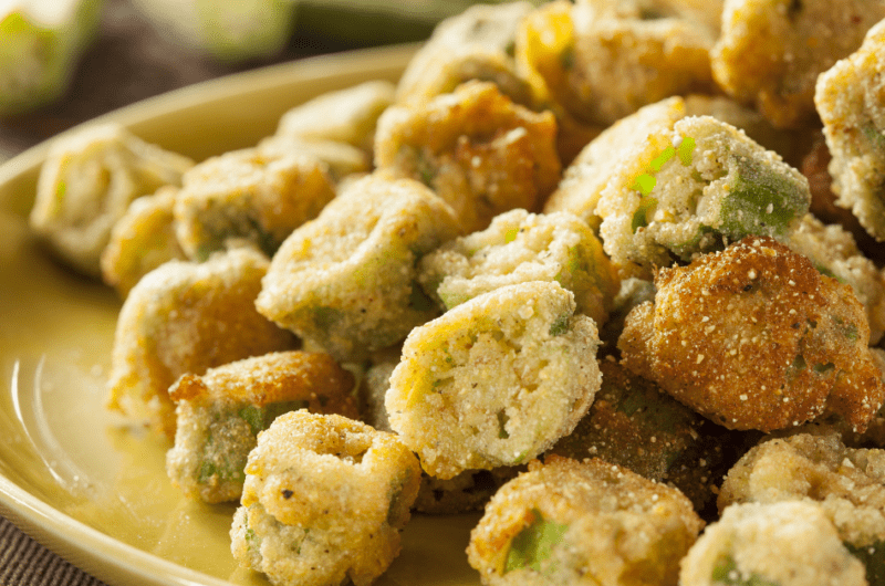 Cracker Barrel Fried Okra