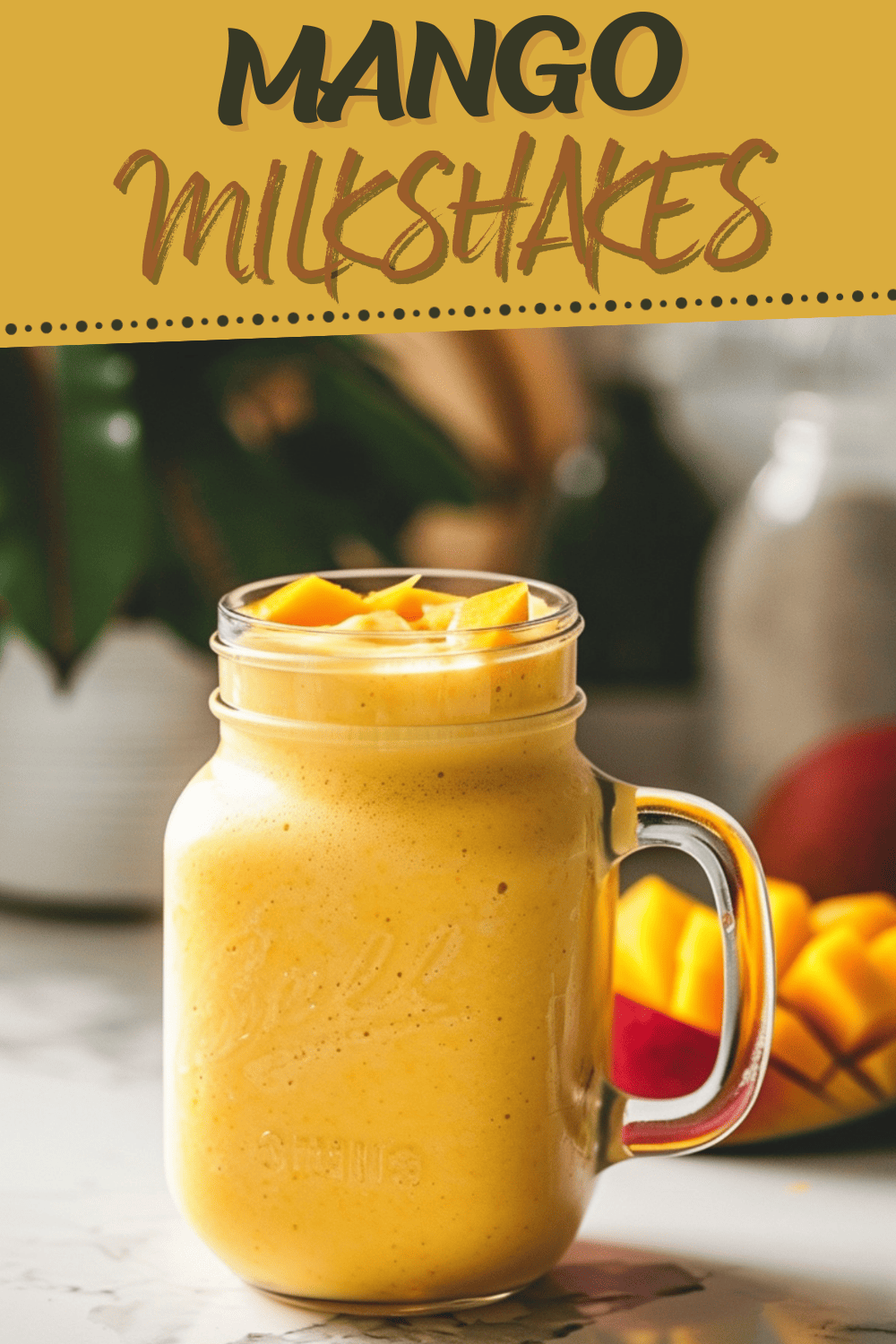 Mango Milkshake Recipe